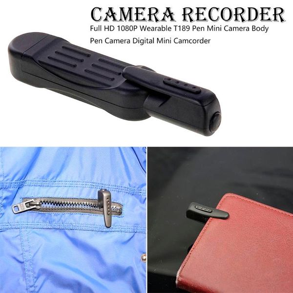 secret camera mini dvr digital mini camera wearable small pen t189 full hd 1080p dv support 32gb card tv out
secret camera mini dvr digital mini camera wearable small pen t189 full hd 1080p dv support 32gb card tv out