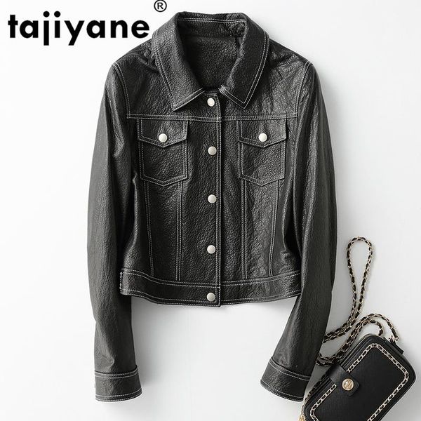 100% real genuine leather jacket women winter jacket women sheepskin coat 2020 autumn korean short slim motobiker coats yk-80, Black
100% real genuine leather jacket women winter jacket women sheepskin coat 2020 autumn korean short slim motobiker coats yk-80, Black