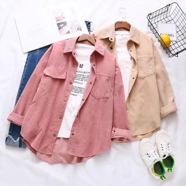 women's blouses & shirts women solid corduroy batwing sleeve vintage blouse turn-down collar loose button up pink shirt feminina blusa, White
women's blouses & shirts women solid corduroy batwing sleeve vintage blouse turn-down collar loose button up pink shirt feminina blusa, White