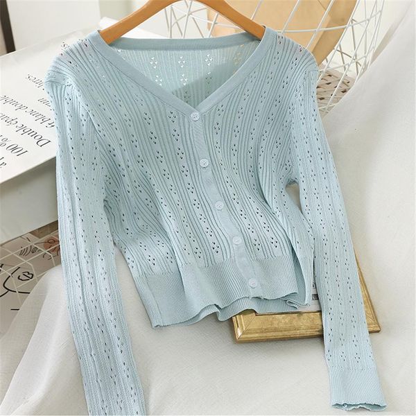 korean 2021 summer new solid button v neck long sleeved knitted lady elegant sweaters outwear coat thin women cardigans, White;black
korean 2021 summer new solid button v neck long sleeved knitted lady elegant sweaters outwear coat thin women cardigans, White;black