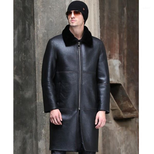 sani long sheepskin shearling fur jacket men winter fur coat real sheepskin leather genuine suedue thicken long outwear1, Black
sani long sheepskin shearling fur jacket men winter fur coat real sheepskin leather genuine suedue thicken long outwear1, Black