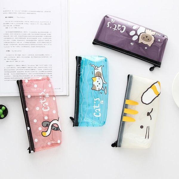 pencil bags creative meow cats case stationery storage organizer bag school office supply1
pencil bags creative meow cats case stationery storage organizer bag school office supply1