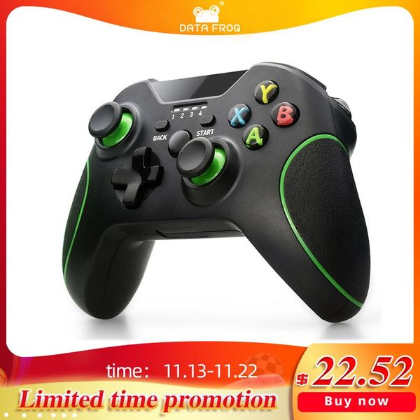 data frog 2.4g wireless gamepad for xbox one console game controller for ps3/android smart phone joystick pc win7/8/10 
data frog 2.4g wireless gamepad for xbox one console game controller for ps3/android smart phone joystick pc win7/8/10
