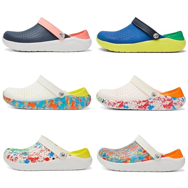 women casual slippers comfortable classic clogs soft slip-on beach sandals lightweight water shoes for beach walking gardening y200423, Black
women casual slippers comfortable classic clogs soft slip-on beach sandals lightweight water shoes for beach walking gardening y200423, Black