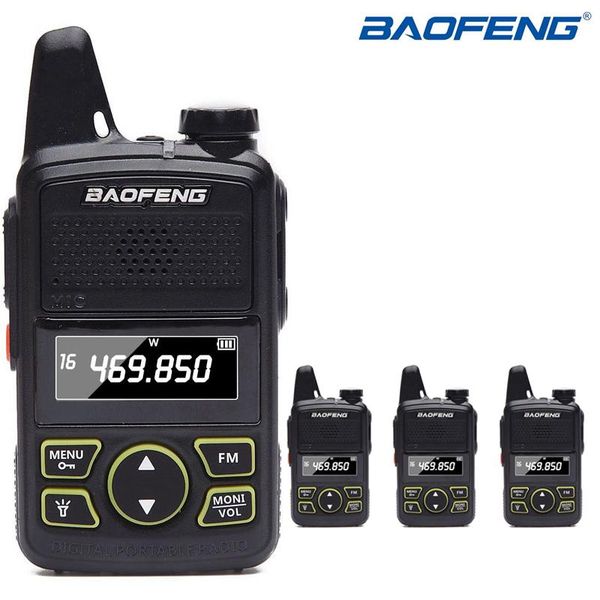 4pcs baofeng bf-t1 mini two way radio uhf 400-470mhz 20ch 1 portable walkie talkie easy to carry bf t1 with 2 headset
4pcs baofeng bf-t1 mini two way radio uhf 400-470mhz 20ch 1 portable walkie talkie easy to carry bf t1 with 2 headset