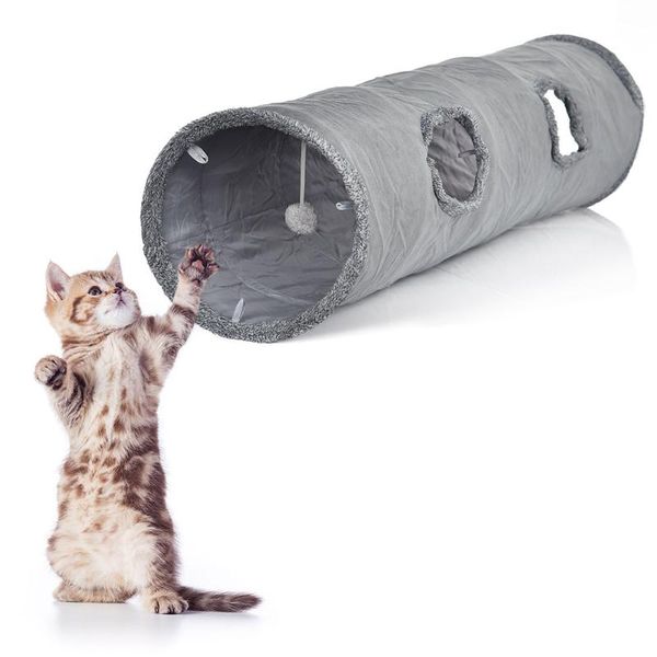 straight shape pet cat tunnel 2 holes funny kitten animals play tunnel tube training toy for dog cat ferrets pet toy
straight shape pet cat tunnel 2 holes funny kitten animals play tunnel tube training toy for dog cat ferrets pet toy
