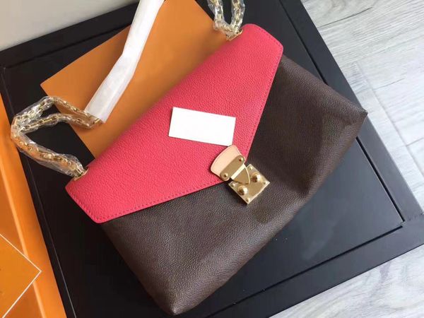 new original chic handbag bags pallas chain tote purses oxidizing leather crossbody bag black shoulder bags backpack wallet all match m41200
new original chic handbag bags pallas chain tote purses oxidizing leather crossbody bag black shoulder bags backpack wallet all match m41200
