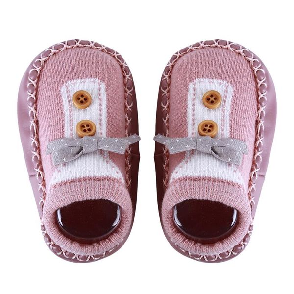 new spring baby shoes bow botton boys girls newborn socks non-slip soft bottom step leather children floor socks
new spring baby shoes bow botton boys girls newborn socks non-slip soft bottom step leather children floor socks