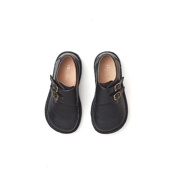 2019 middle new and high end children's velcro student leather sho with soft sol, Black;red
2019 middle new and high end children's velcro student leather sho with soft sol, Black;red