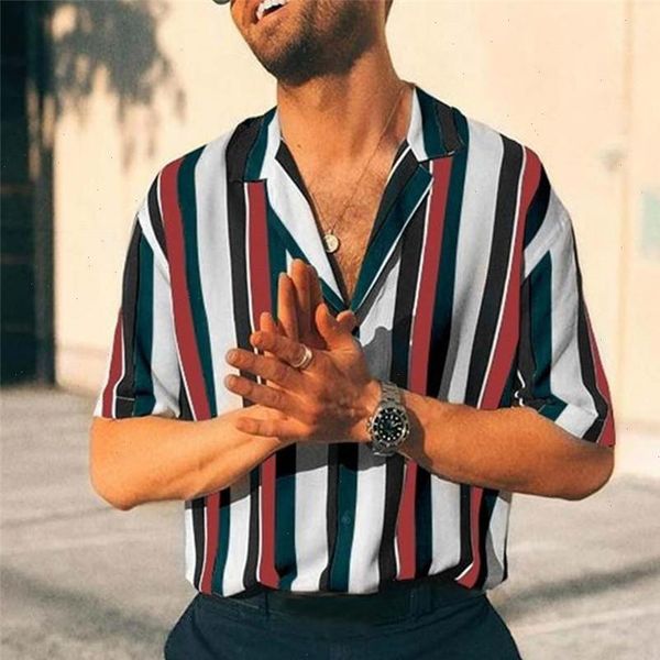 summer shirt hawaiian shirts fashion turn down collar short sleeved shirt striped men casual shirts beach clothes for men, White;black
summer shirt hawaiian shirts fashion turn down collar short sleeved shirt striped men casual shirts beach clothes for men, White;black