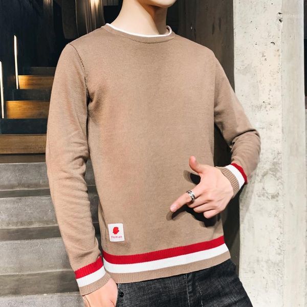sweater men's korean version loose couple's t-shirt fashion autumn and winter new men's round neck bottoming shirt for men1, White;black
sweater men's korean version loose couple's t-shirt fashion autumn and winter new men's round neck bottoming shirt for men1, White;black