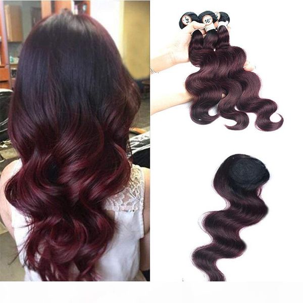 new arrival brazilian ombre human hair weave bundles with lace closure hair swirl body wave 1b 99# light red virgin hair extensions, Black;brown
new arrival brazilian ombre human hair weave bundles with lace closure hair swirl body wave 1b 99# light red virgin hair extensions, Black;brown