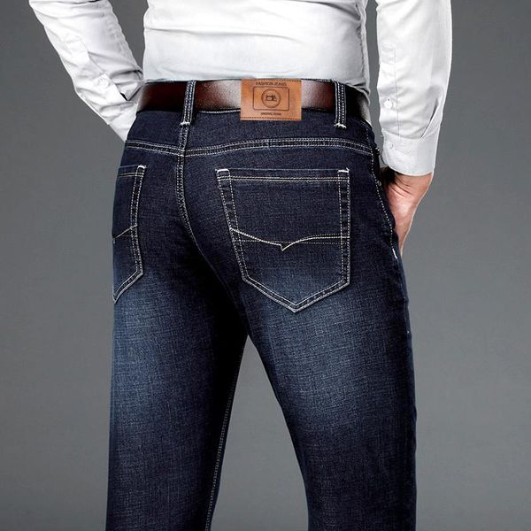 men's jeans black blue brand 2021 spring business casual stretch straight denim trousers male classic fashion slim pants
men's jeans black blue brand 2021 spring business casual stretch straight denim trousers male classic fashion slim pants