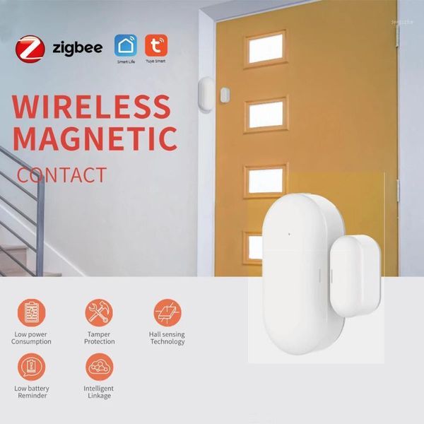 zigbee door sensor tuya app control door window opening security alarm sensor magnetic switch wireless detector smart home1
zigbee door sensor tuya app control door window opening security alarm sensor magnetic switch wireless detector smart home1