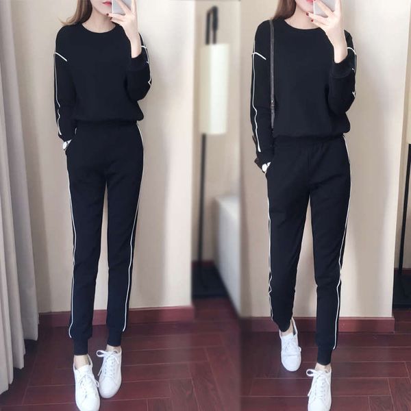 sports autumn net red two piece 2020 new plush and thickened leisure suit women's fashion loose sweater trend, Gray
sports autumn net red two piece 2020 new plush and thickened leisure suit women's fashion loose sweater trend, Gray