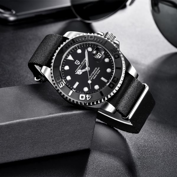 pagani design fashion luxury mechanical wristwatch stainless steel waterproof watch men relogio masculino men automatic watch 201113, Slivery;brown
pagani design fashion luxury mechanical wristwatch stainless steel waterproof watch men relogio masculino men automatic watch 201113, Slivery;brown
