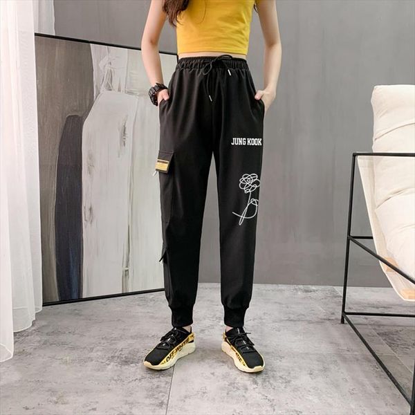 kpop bangtan boys pants women sweatpants harajuku cargo pants streetwear jungkook suga jin korean style men women, Black;white
kpop bangtan boys pants women sweatpants harajuku cargo pants streetwear jungkook suga jin korean style men women, Black;white