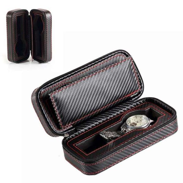 portable carbon fiber 2 zipper booth watch bag clock storage leather box jewelry bag travel collection props, Slivery;brown
portable carbon fiber 2 zipper booth watch bag clock storage leather box jewelry bag travel collection props, Slivery;brown