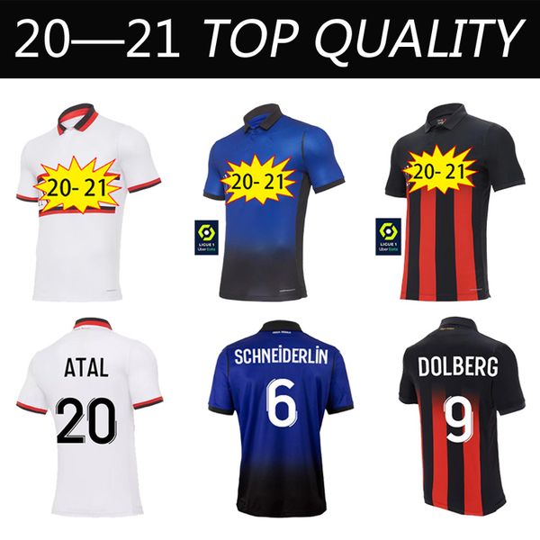 20/21 ogc nice soccer jersey 2020 home lees-melou srarfi atal ounas soccer shirt dolberg coly cyprien 3rd football uniform, Black;yellow
20/21 ogc nice soccer jersey 2020 home lees-melou srarfi atal ounas soccer shirt dolberg coly cyprien 3rd football uniform, Black;yellow