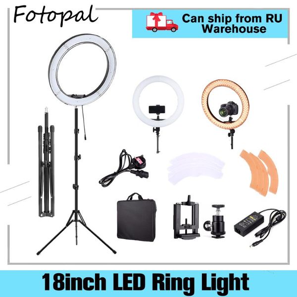 fol camera p studio phone video 18inch 55w 240pcs led ring light 5500k pgraphy dimmable ring lamp with 180cm tripod
fol camera p studio phone video 18inch 55w 240pcs led ring light 5500k pgraphy dimmable ring lamp with 180cm tripod