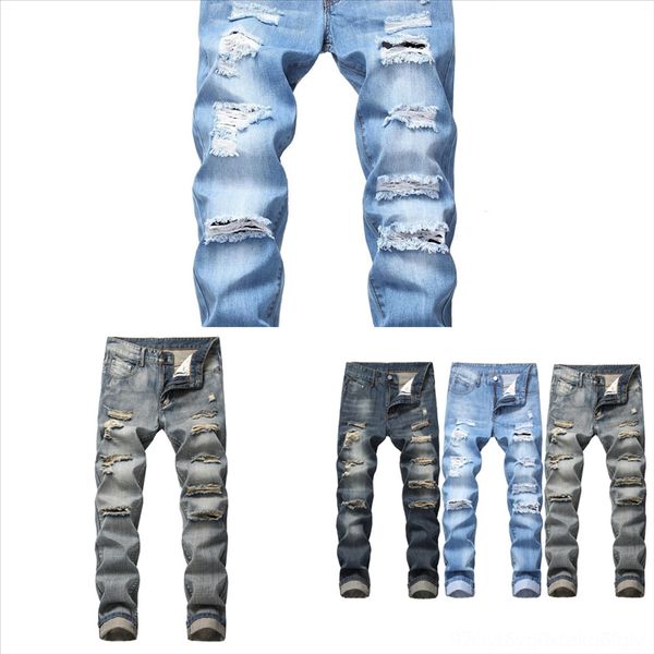 a2mej high stretched hole korean all match slim fit jeans denim men clothing autumn streetwear quality denim colored ripped jeans man, Black
a2mej high stretched hole korean all match slim fit jeans denim men clothing autumn streetwear quality denim colored ripped jeans man, Black