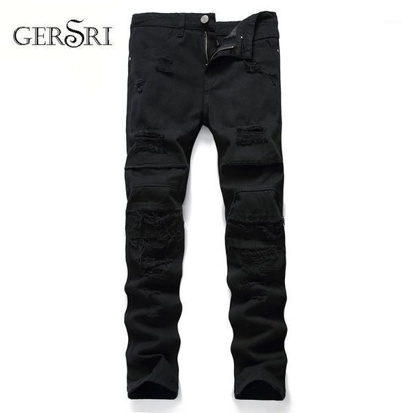 gersri men jeans stretch destroyed knee hold ripped design fashion fashion zipper skinny jeans for men large size long pants1, Blue
gersri men jeans stretch destroyed knee hold ripped design fashion fashion zipper skinny jeans for men large size long pants1, Blue