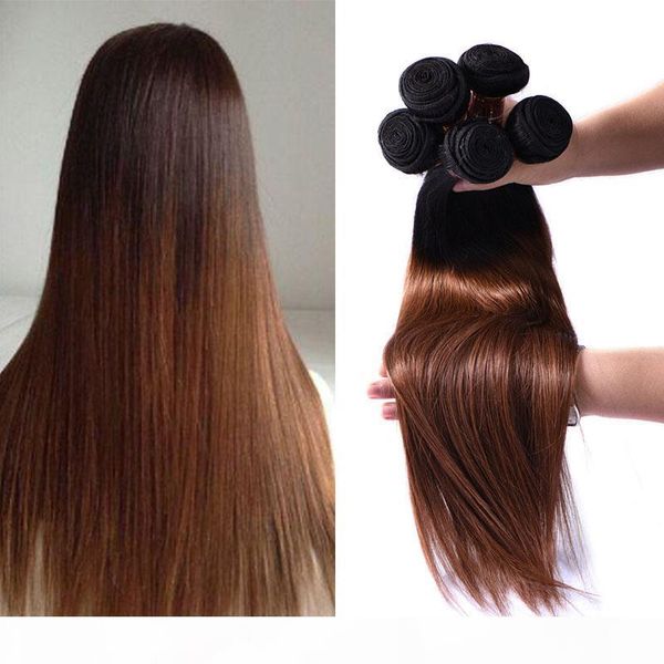 3 bundles auburn brown brazilian ombre hair extensions two tone ombre straight brazilian unprocessed virgin human hair, Black
3 bundles auburn brown brazilian ombre hair extensions two tone ombre straight brazilian unprocessed virgin human hair, Black