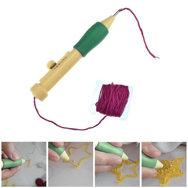sewing notions & tools diy embroidery pen woven crochet hook plastic magic handle carpet needle knitting tool needles weave craft, Black
sewing notions & tools diy embroidery pen woven crochet hook plastic magic handle carpet needle knitting tool needles weave craft, Black