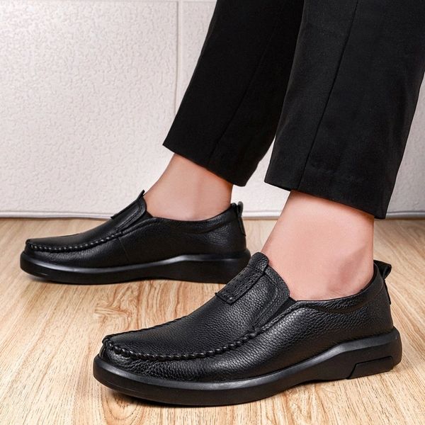genuine leather shoes men loafers soft cow leather men casual shoesoutdoor male footwear black brown slip-on moccasins #jg6r
genuine leather shoes men loafers soft cow leather men casual shoesoutdoor male footwear black brown slip-on moccasins #jg6r