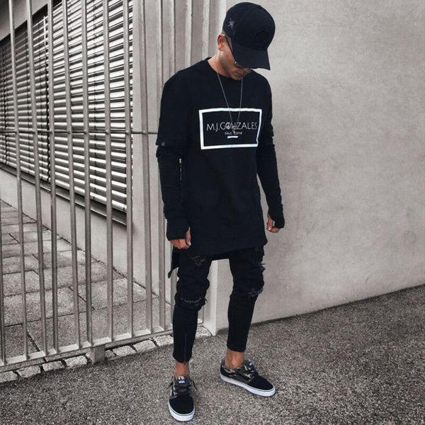 fashion new men's ripped jeans super ny slim fit denim destroyed frayed long trousers, Blue
fashion new men's ripped jeans super ny slim fit denim destroyed frayed long trousers, Blue