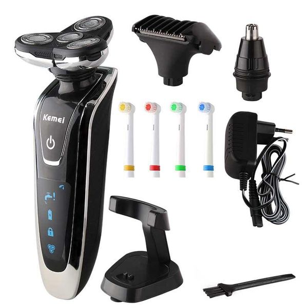 hair clippers kemei multifunctional electric clipper rechargeable washable shaving machine for men facial/oral care tools 38d
hair clippers kemei multifunctional electric clipper rechargeable washable shaving machine for men facial/oral care tools 38d