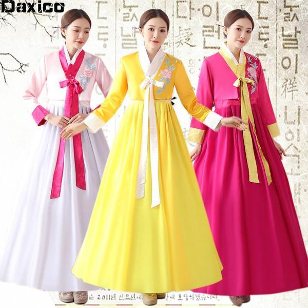 new arrival korean hanbok dress ethnic dance costume women traditional royal court korean stage dance clothing oriental outfit1, Red
new arrival korean hanbok dress ethnic dance costume women traditional royal court korean stage dance clothing oriental outfit1, Red