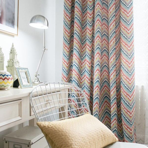 curtain & drapes fashion multicolor wave curtains for bedroom simple stripe cotton screen fabric living room kitchen home textile
curtain & drapes fashion multicolor wave curtains for bedroom simple stripe cotton screen fabric living room kitchen home textile
