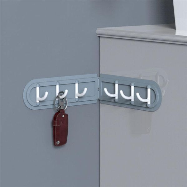 36.7*5.8cm creative corner hook folding 6 row hooks storage holder rack kitchen bathroom punching no trace back door hook
36.7*5.8cm creative corner hook folding 6 row hooks storage holder rack kitchen bathroom punching no trace back door hook