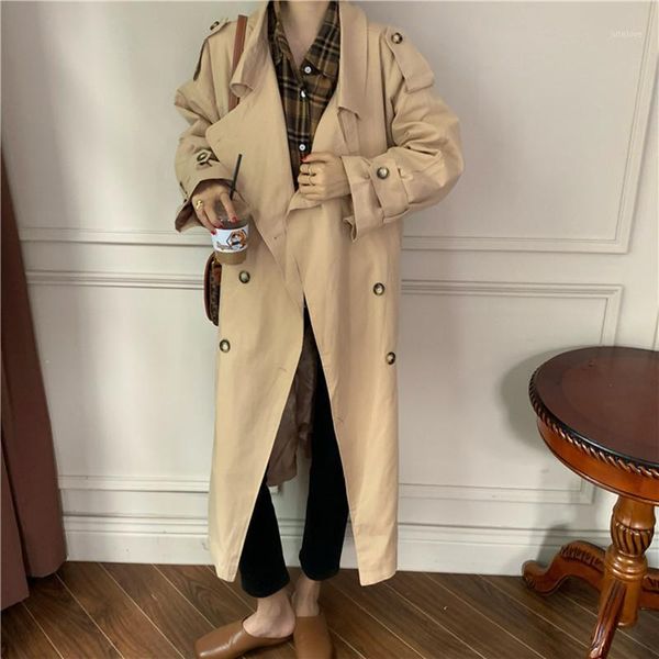 minimalist double-breasted long trench coat elegant overcoat 2021 new autumn solid work long sleeve lapel windbreaker1, Tan;black
minimalist double-breasted long trench coat elegant overcoat 2021 new autumn solid work long sleeve lapel windbreaker1, Tan;black
