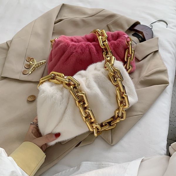 cross-border autumn and winter 2020 new korean style plush pleated fashion chain shoulder bag ins cloud portable womens bag
cross-border autumn and winter 2020 new korean style plush pleated fashion chain shoulder bag ins cloud portable womens bag