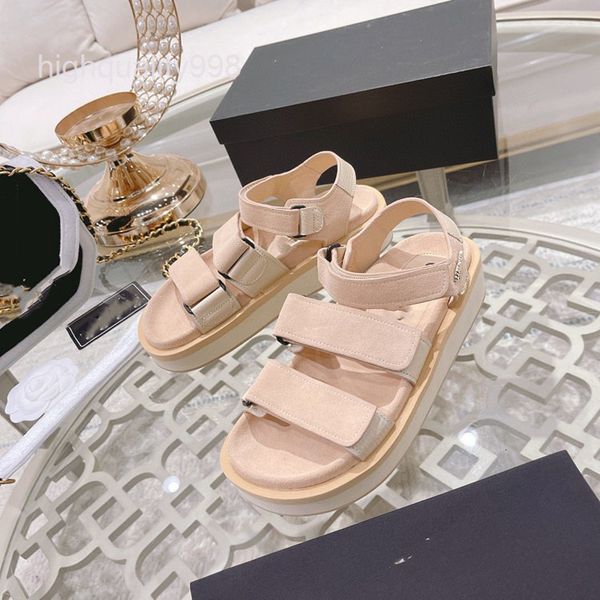 sandals high end quality small fragrance fashion leisure beach sandals women's spring and summer leather thick soled sports, Black
sandals high end quality small fragrance fashion leisure beach sandals women's spring and summer leather thick soled sports, Black