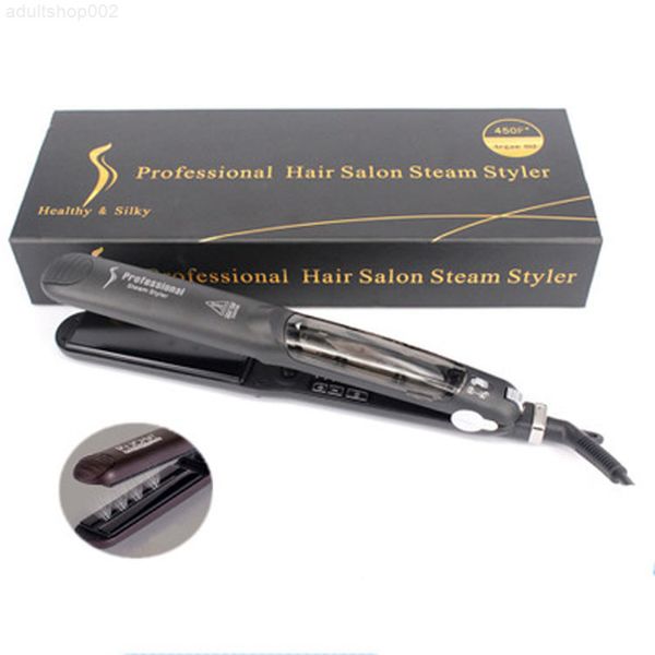 2022 adultshop professional 450f ceramic vapor steam hair 2017 straightener with argan oil infusion steam flat iron ceramic vapor fast heati, Black
2022 adultshop professional 450f ceramic vapor steam hair 2017 straightener with argan oil infusion steam flat iron ceramic vapor fast heati, Black