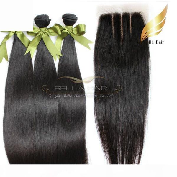 malaysian human hair weft with lace closure 3 part grade 8a natural color 8-34inch silky straight bellahair, Black
malaysian human hair weft with lace closure 3 part grade 8a natural color 8-34inch silky straight bellahair, Black
