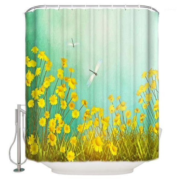 sunflower blossom dragonfly yellow green plant shower curtain waterproof polyester bath curtain1
sunflower blossom dragonfly yellow green plant shower curtain waterproof polyester bath curtain1