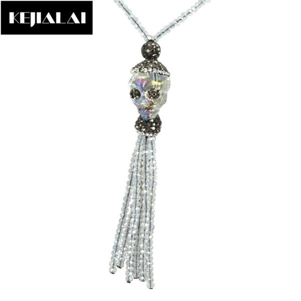 pendant necklaces fashion ethnic tassel necklace for women natural stone skull glass bead charm long bohemia style jewelry, Silver
pendant necklaces fashion ethnic tassel necklace for women natural stone skull glass bead charm long bohemia style jewelry, Silver