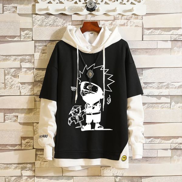 naruto uzumaki naruto hatake kakashi coat hoodies cosplay costume jacket fake two pieces sweatshirt long sleeve c0127, Black
naruto uzumaki naruto hatake kakashi coat hoodies cosplay costume jacket fake two pieces sweatshirt long sleeve c0127, Black