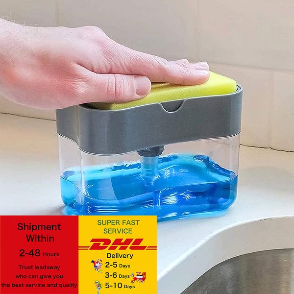 soap dispenser насос с губкой ручной пресс чистящий жидкий диспенсер контейнер ручной пресс-организатор кухонный инструмент dhl бесплатный г
soap dispenser насос с губкой ручной пресс чистящий жидкий диспенсер контейнер ручной пресс-организатор кухонный инструмент dhl бесплатный г