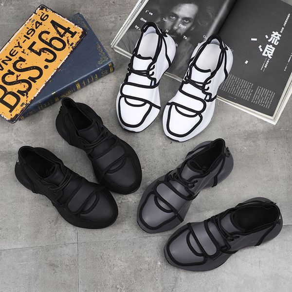 autumn bag bottom low dad shallow mouth fashion men's single korean lightweight casual clown shoes, Black
autumn bag bottom low dad shallow mouth fashion men's single korean lightweight casual clown shoes, Black
