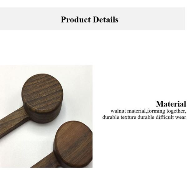 1pc 10 8g walnut measuring spoon solid wood long handle coffee bean powder coffee powder spoon measuring spoon h wmtetz
1pc 10 8g walnut measuring spoon solid wood long handle coffee bean powder coffee powder spoon measuring spoon h wmtetz