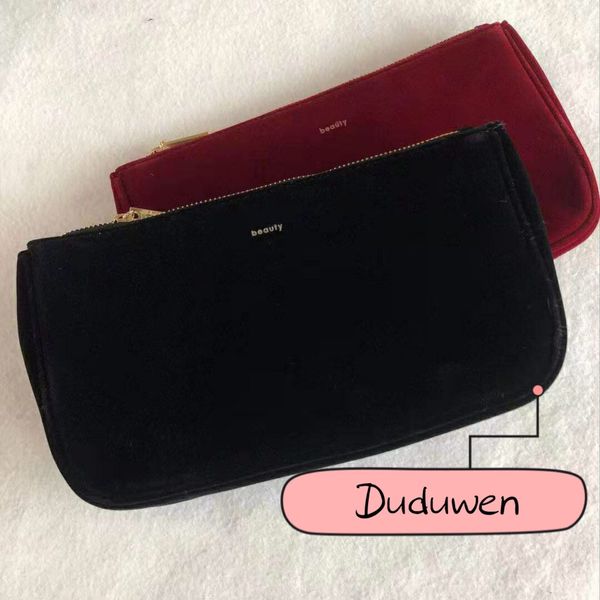 22x12.5x16.5 fashion g letter velvet bag classic black or red makeup comsetics storage bag g collection vip
22x12.5x16.5 fashion g letter velvet bag classic black or red makeup comsetics storage bag g collection vip