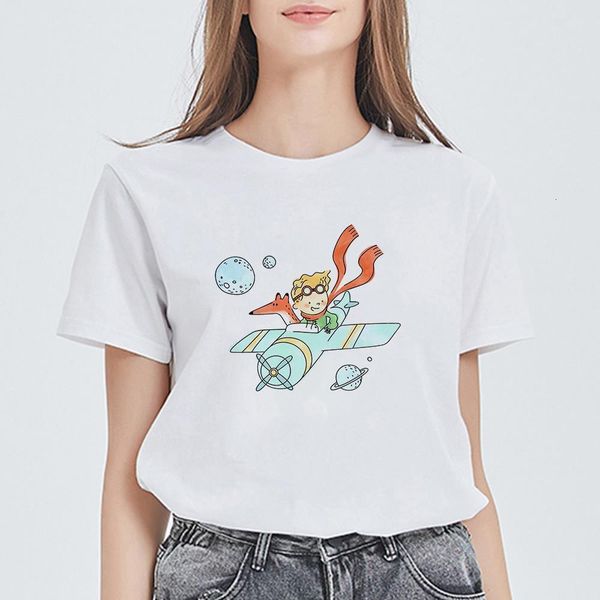 fashion cool summer little prince t-shirt loose graphic voguet shirts women cute hip hop harajuku shirts, White
fashion cool summer little prince t-shirt loose graphic voguet shirts women cute hip hop harajuku shirts, White