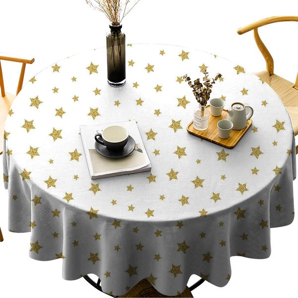 round table cover spillproof tablecloth golden stars pattern illustration creative stylish birthday bachelorette theme print
round table cover spillproof tablecloth golden stars pattern illustration creative stylish birthday bachelorette theme print