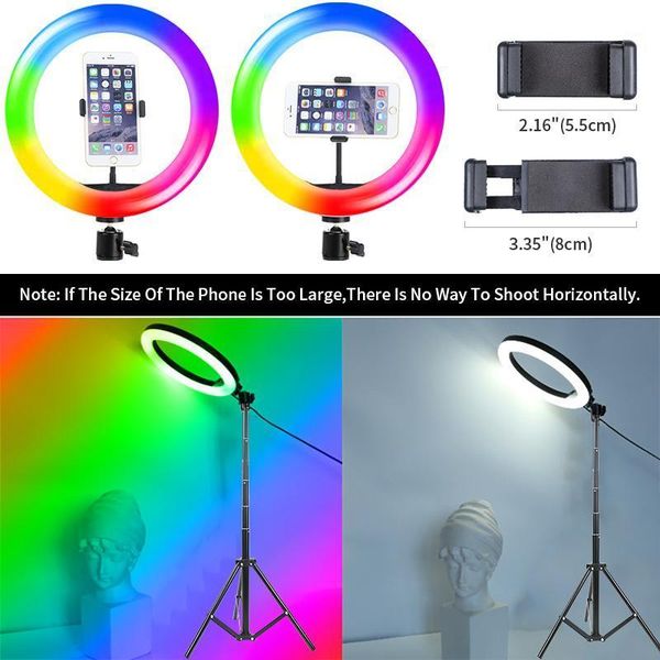 flash heads rgb rainbow ring light selfie stick lamp with tripod stand phone clip holders for tiktok live colorful pography lighting kits1
flash heads rgb rainbow ring light selfie stick lamp with tripod stand phone clip holders for tiktok live colorful pography lighting kits1