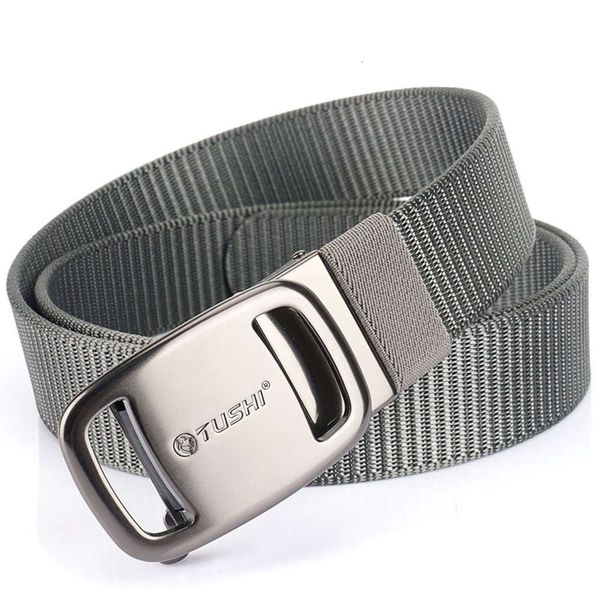 new toothless automatic buckle nylon canvas outdoor leisure belt business trousers jeans versatile, Black;brown
new toothless automatic buckle nylon canvas outdoor leisure belt business trousers jeans versatile, Black;brown